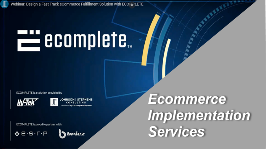 Ecommerce Implementation Services and Fulfillment